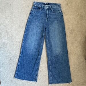 Gap High Rise Wide Leg Jeans Size 8/29R